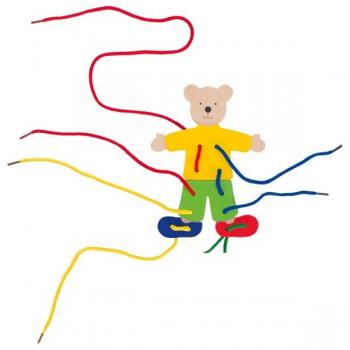 Bunter Fädelbär